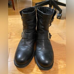 Gently used Jimmy Choo Biker.Boots size 6 1/2